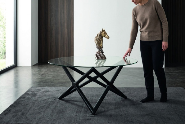 stolik kawowy Design do salonu Tabela Luxury Modern Stolik Szkło Nowość