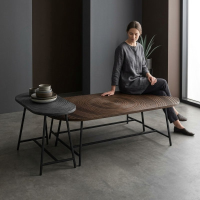 Luksusowy design Stoliki do kawy stoły salonowe w stylu włoskim
