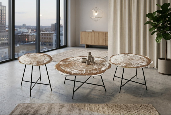 Stoliki do kawy Stolik kawowy Stoły Designerskie Stoliki boczne Drewno