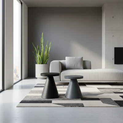 Zestaw stolików kawowych Stoliki do kawy 2 szt. Designerski stół do salonu stoły Meble
