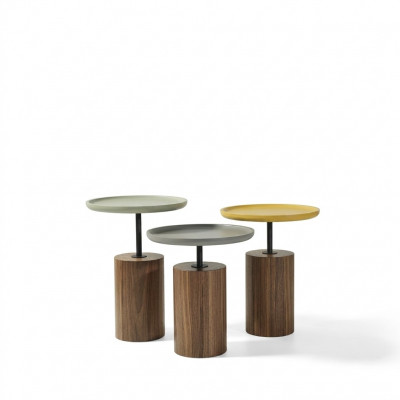 Design Stoliki do kawy Stoliki kawowe Okrągłe Tabela Drewno stoły Salon Nowość