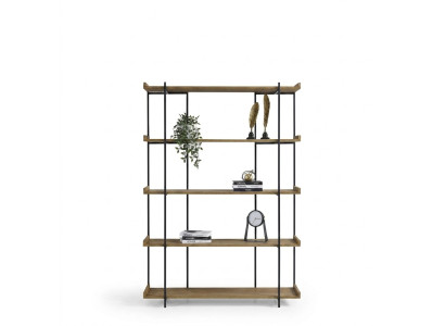 Półka stojąca Półka Regał Półka na książkę salon Drewno Design Nowość