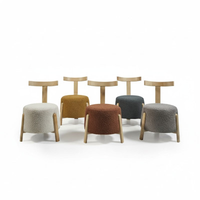 Design Krzesło Krzesła Luxury Ustawić Włókienniczy Podkładka Grupa 5x Zestaw Relaks Club