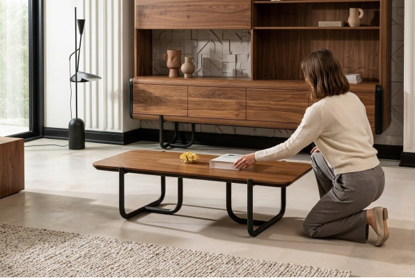 stolik kawowy Living Room Design Tabela Stoliki do kawy Meble Brown stoły Drewno