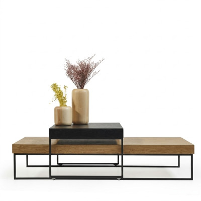 Loft Drewno stolik kawowy Tabela Stolik stół do salonu Drewno Tabela