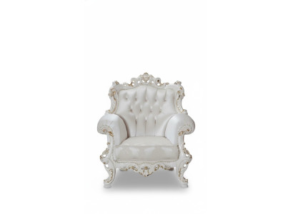 Chesterfield Design Fotel Podkładka Luxury Włókienniczy Kanapy 1 miejsce siedzące Royal