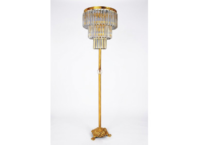 Lampa Podłogowa Lampa Złota Meble Lampa Stojąca Do Salonu Nowa Nowoczesna