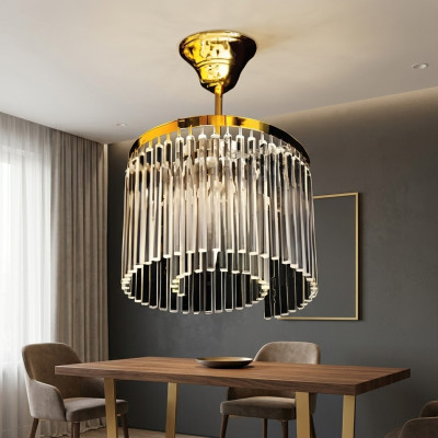 żyrandol salon Lampa sufitowa Lampa żyrandol złota nowość
