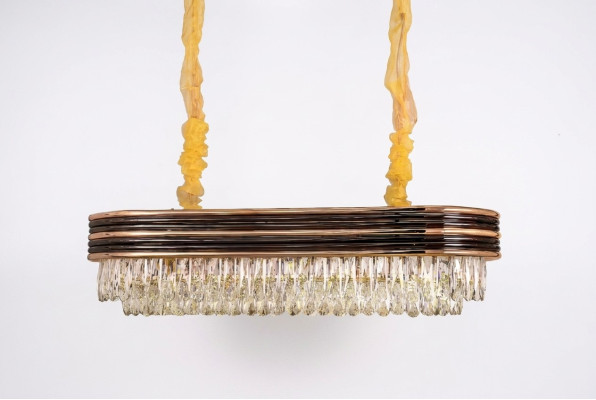 żyrandol kryształowy żyrandol Lampa sufitowa lampa wisząca Lampa Gold