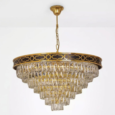 Lampa sufitowa żyrandol Okrągły Lampa Lampa Gold Lampa sufitowa Lampy