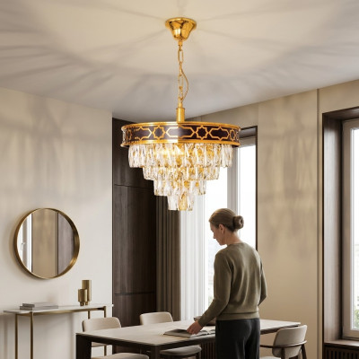 żyrandol luksusowe Lampa sufitowa Lampa sufitowa lampa wisząca nowy kryształ