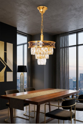 żyrandol lampa do salonu jadalnia lampa stołowa nowa luksusowa Sypialnia