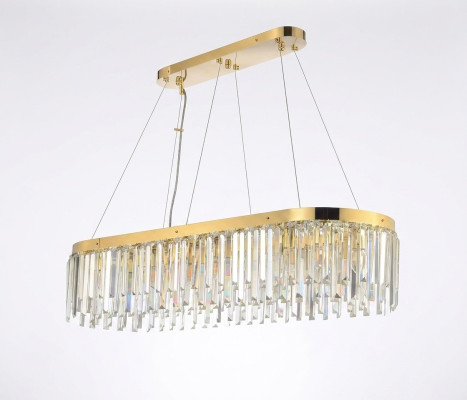 żyrandol kryształ Luksusowa Złota Wisząca Lampa Wisząca Lampa do Salonu