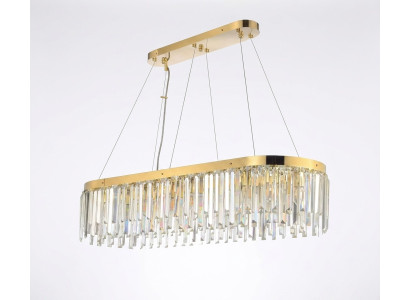 żyrandol kryształ Luksusowa Złota Wisząca Lampa Wisząca Lampa do Salonu