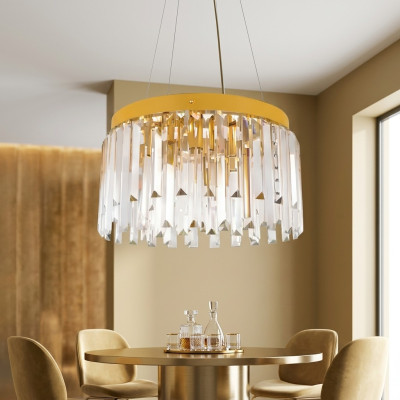 żyrandol Luxury Lampa sufitowa Antyk Dąb kryształ Lights Lampy Art Nouveau