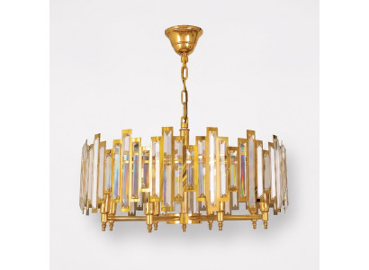 żyrandol Kryształowa Lampa sufitowa Nowa Lampa Gold Living Room Luxury