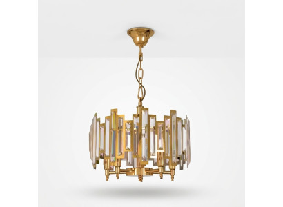 żyrandol Lustre Wisząca Lampa Wisząca Luksusowe Złote Lampy