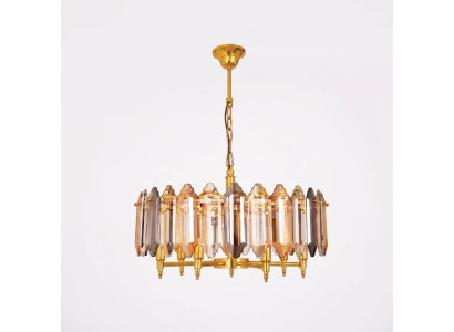 żyrandol Gold Lampa sufitowa Lampa Lampa Złota lampa wisząca 60x75cm