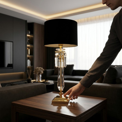 Lampa stołowa Lampa do salonu Nowoczesne lampki nocne Sypialnia Nowość
