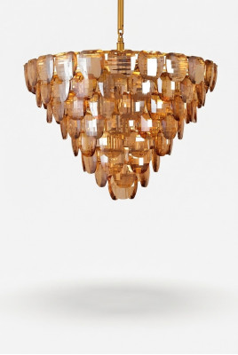 żyrandol klasyczna lampa do salonu kryształowa lampa sufitowa w kolorze złotym