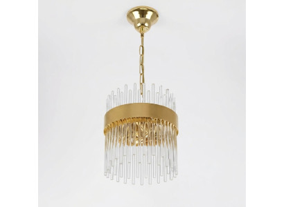 Lampa sufitowa Piękny żyrandol do salonu nowoczesny złoty