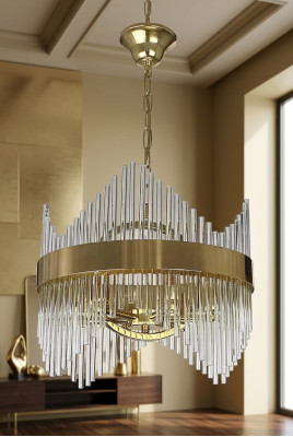 żyrandol Lampa sufitowa Nowoczesny salon nowa Sypialnia