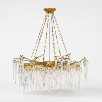 Lampa sufitowa salon Lampa sufitowa lampa kryształowa Lampa Lampa styl złoty