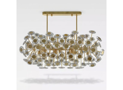 żyrandol Luksusowy Salon w Stylu Nowoczesnej Sypialnia Lampa Lampa Złota