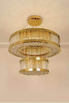 Lampa sufitowa Styl Salonu Nowoczesna Lampa sufitowa Luksusowa Lampa kryształowa
