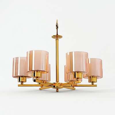 Lampa sufitowa lampa wisząca lampa wisząca salon luksusowe szkło lustrzane