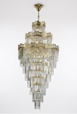 Żyrandol styl klasyczny żyrandol krople salon lampa luksusowa 80x230