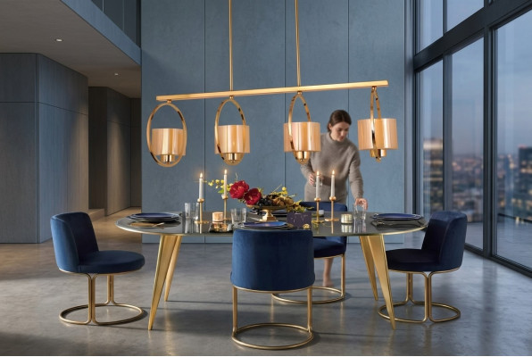 Lampa sufitowa Lampa sufitowa Lampa Lampa Lustre Glass luksusowa jadalnia