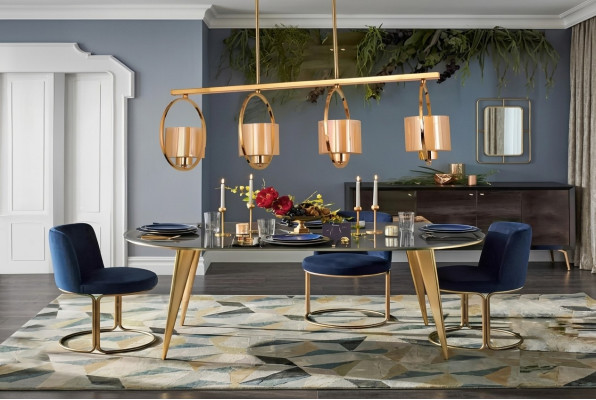 Lampa sufitowa Lampa sufitowa Lampa Lampa Lustre Glass luksusowa jadalnia