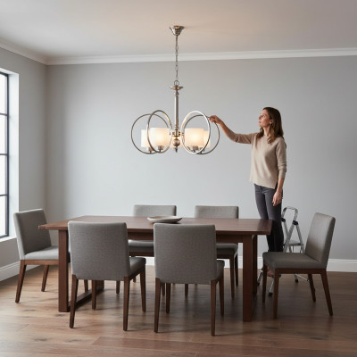 Lampa sufitowa salon Lampa sufitowa Szklana lampa wisząca Sypialnia Lampa