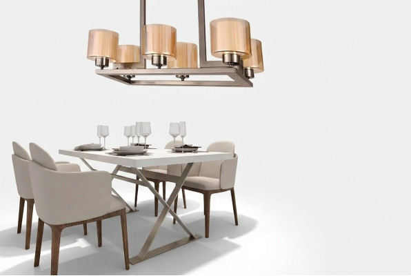 Lampa sufitowa w stylu nowoczesnym Design Współczesne oświetlenie jadalnia