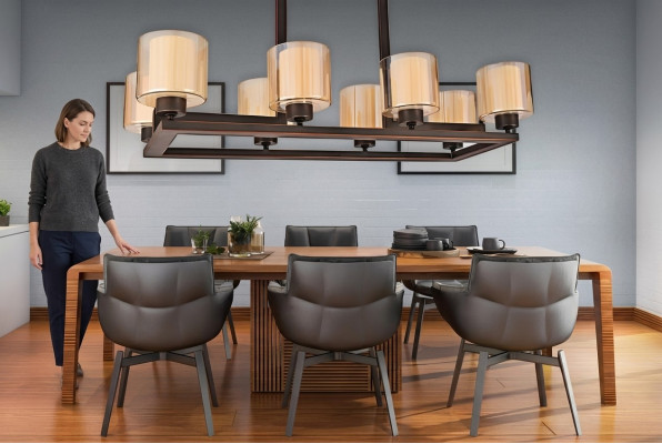 Lampa sufitowa lampa wisząca lampa wisząca w nowym stylu nowoczesna jadalnia
