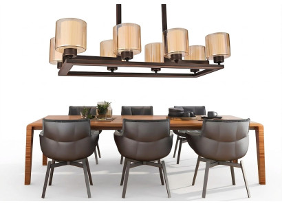 Lampa sufitowa lampa wisząca lampa wisząca w nowym stylu nowoczesna jadalnia