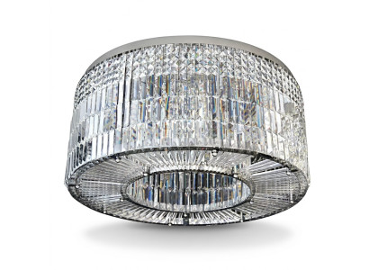 żyrandol Modern Designer 16 Lampa wisząca Chrome Salon kryształ
