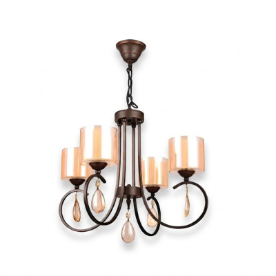 Lampa sufitowa wisząca Design Modern Gold Living Room Glass nowość