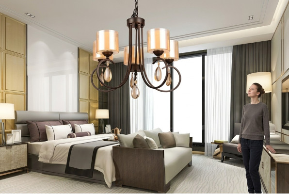 Lampa sufitowa luksusowe lampy sufitowe w stylu żyrandola lampa sufitowa lampa do salonu