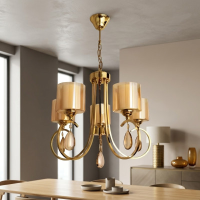 żyrandol Lampa wisząca Lampa wisząca Salon Luksusowe szkło Lustre