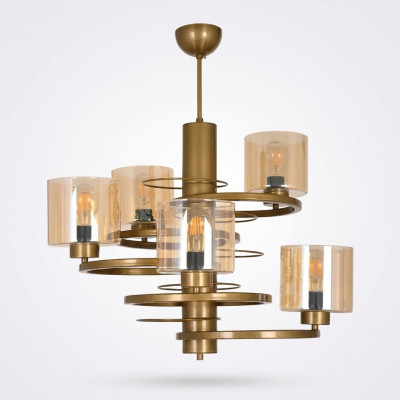 Lampa sufitowa żyrandol wiszący luksusowy Oświetlenie salonu Nowy Kryształ