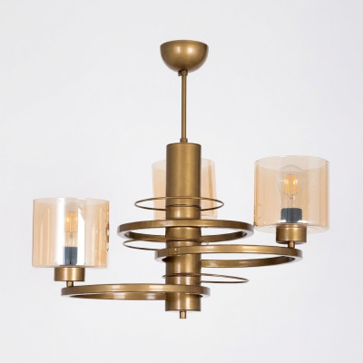 Lampa sufitowa do salonu Lustre Glass Lampa sufitowa wisząca luksusowa