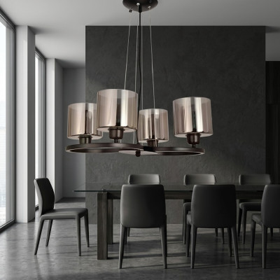 Lampa sufitowa Luksusowa Lampa sufitowa Salon Lustre Szklane sufity wiszące