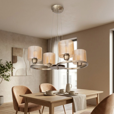 Lampa sufitowa Nowoczesna Szklana Lampa Sufitowa Wisząca do Salonu Wisząca Nowość