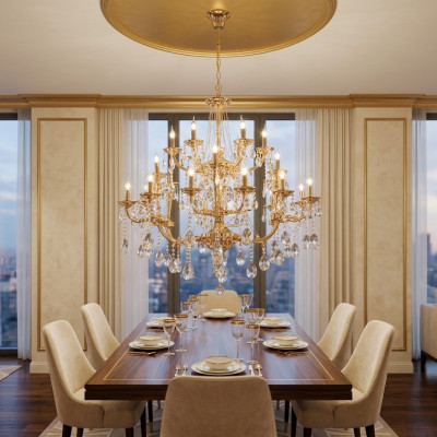 Royal żyrandol Lampa sufitowa Lampa Lampa salonowa Lampa sufitowa