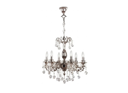 Lampa żyrandol Lampa klasyczny luksusowy salon Chrome kryształ