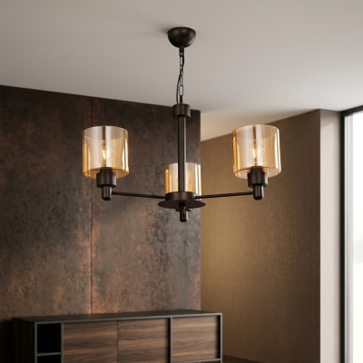 Lampa sufitowa Lampa sufitowa Lustre Szkło Lustre luksusowy salon