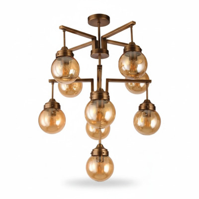 Vintage Lampa Lampa Lampa sufitowa Abstrakcyjna Lampa Lampa sufitowa Lustre