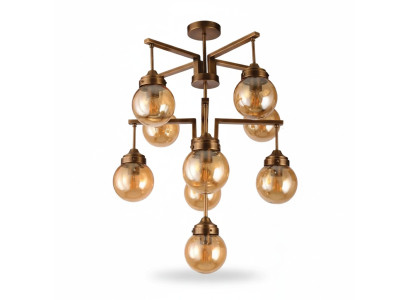 Vintage Lampa Lampa Lampa sufitowa Abstrakcyjna Lampa Lampa sufitowa Lustre